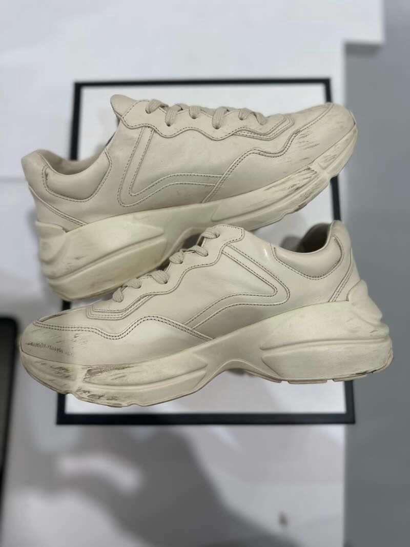 Gucci Rhyton Leather Sneaker (GUCCI 7/8.5M) - Pre-Owned Size 8.5