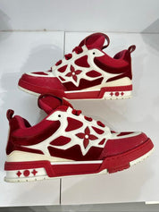 Louis Vuitton LV Skate Sneaker Red White - Pre-Owned Size 11 (No original box)