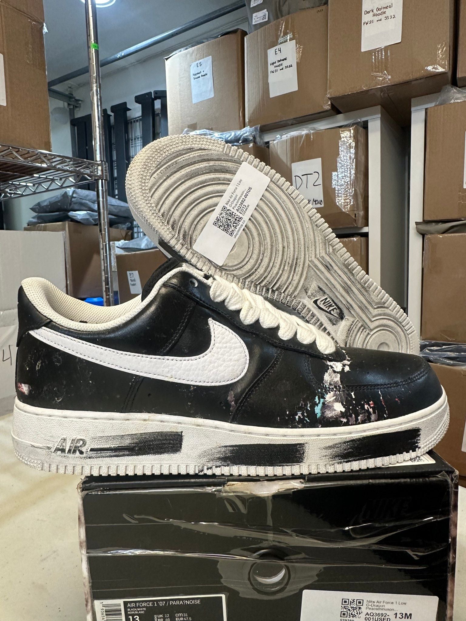 Nike Air Force 1 Low G-Dragon Peaceminusone Para-Noise - Pre-Owned Size 13