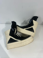 Rick Owens Mega Bumper Geobasket Black Milk - Pre-Owned Size 13 (No Original Box)