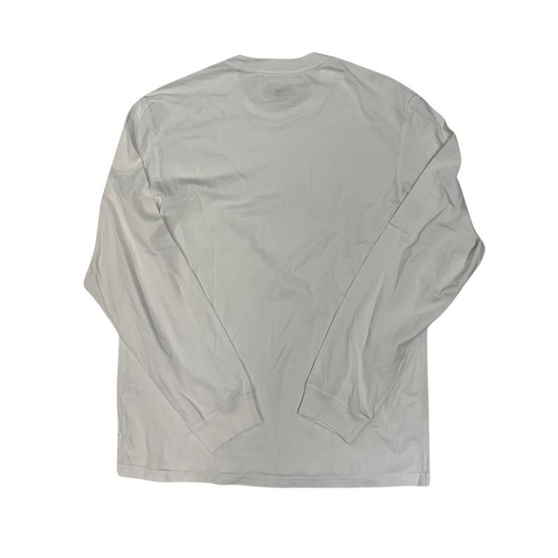 Supreme Small Box Long Sleeve Tee White - Pre-Owned Size M