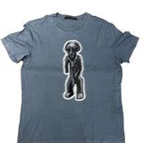 Louis Vuitton Chapman Alien T-Shirt Blue - Pre-Owned Size M
