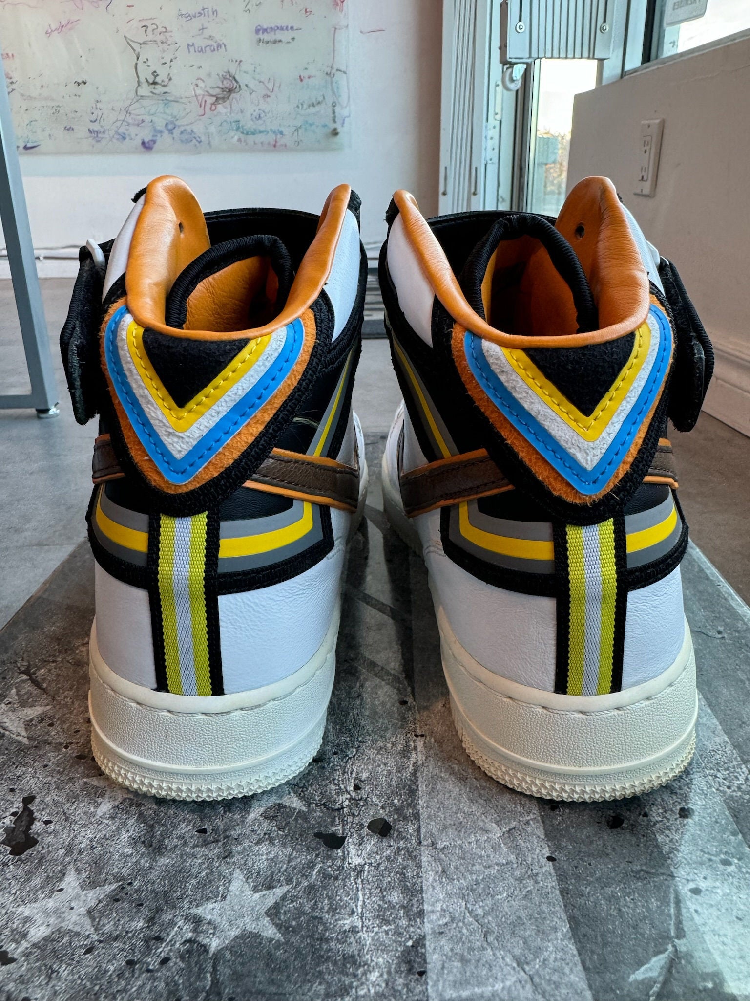 Nike Air Force 1 Mid Tisci White - Pre-Owned Size 10