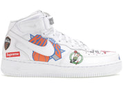 Nike Air Force 1 Mid Supreme NBA White - Pre-Owned Size 12 (No original box)