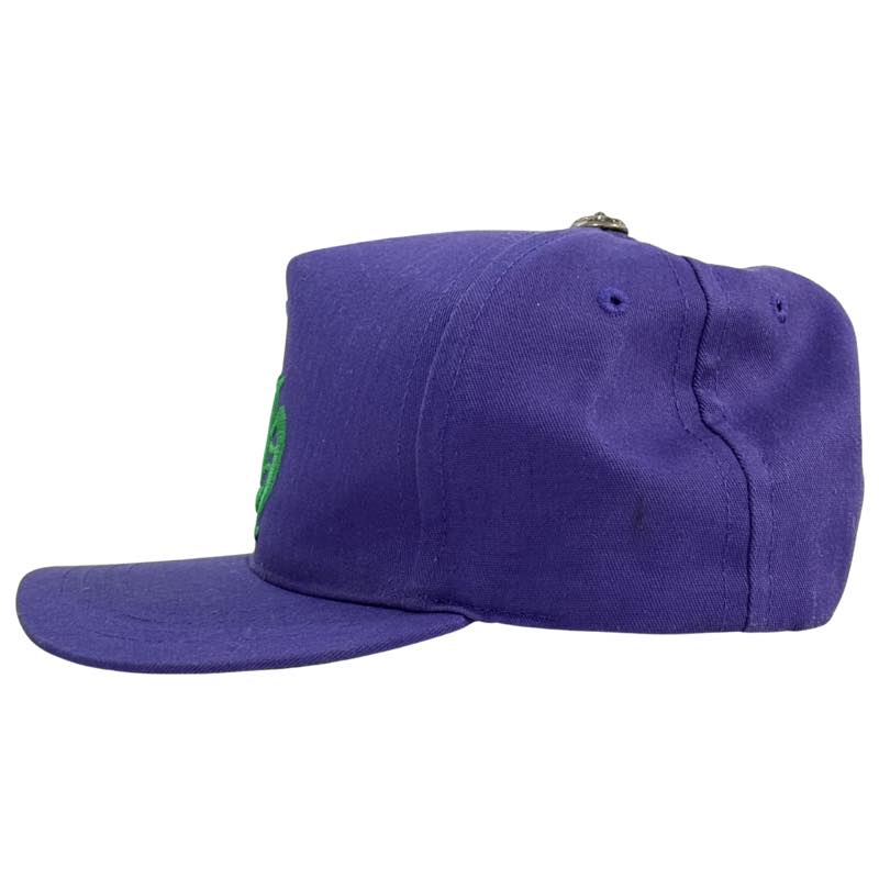 Chrome Hearts CH Baseball Cap Purple/Green - Lightly Used