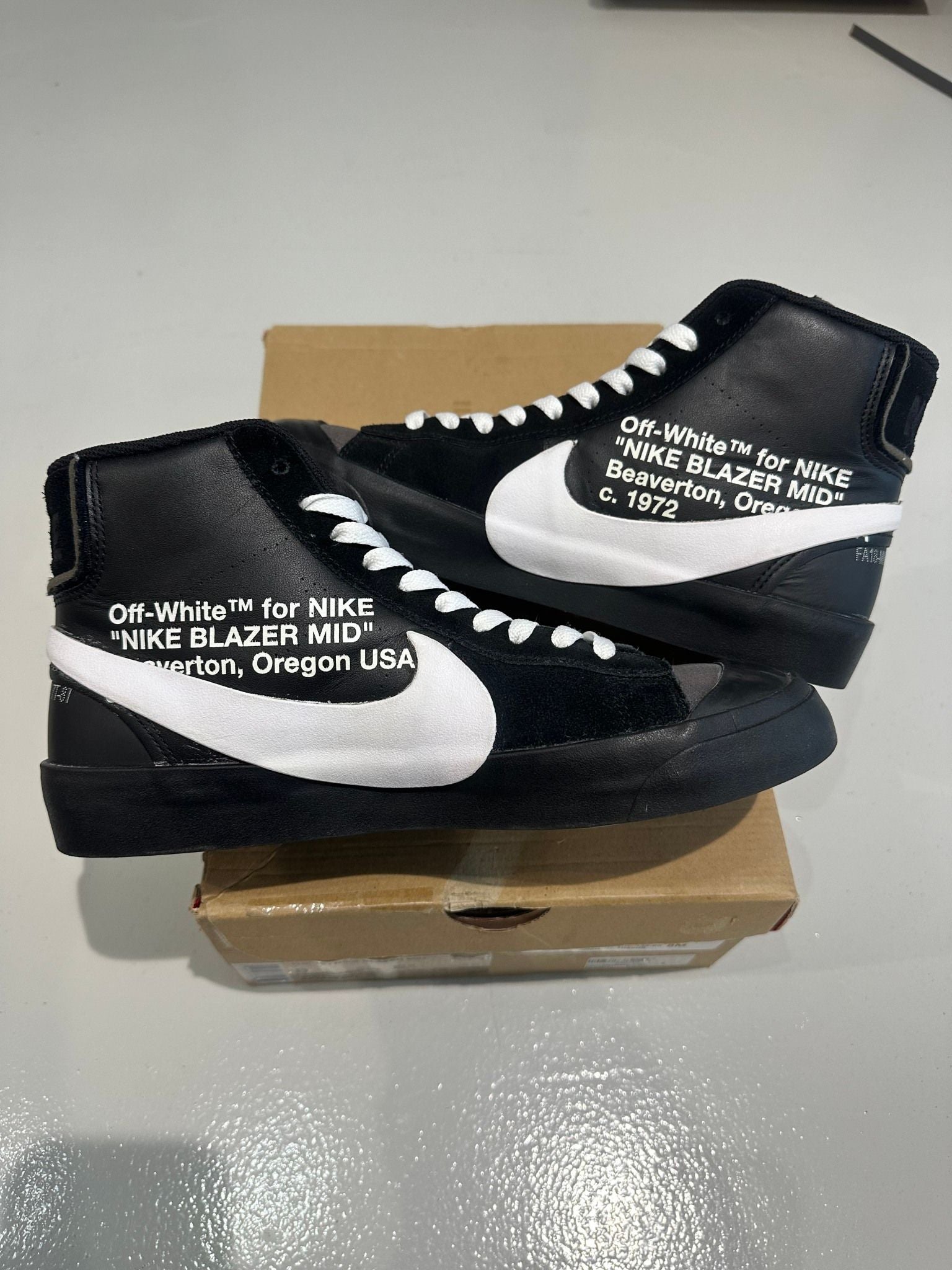Nike X Off-White Blazer Mid Grim Reaper - Pre-Owned Size 8