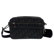 Dior Safari Messenger Bag Oblique Black - Lightly Pre-Owned