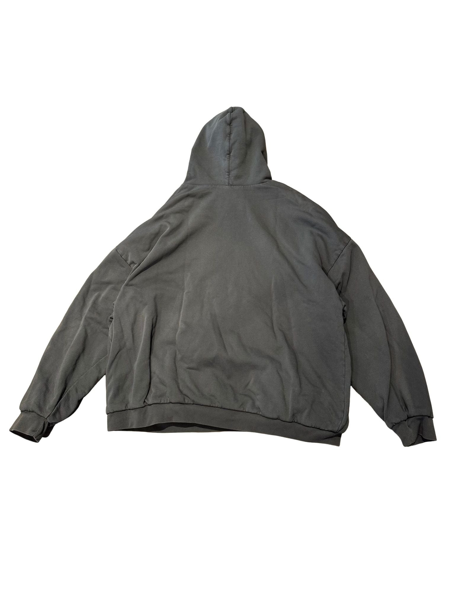 Yeezy Gap Unreleased Pullover Hoodie Dark Grey (Preowned Size L) - Pre-Owned