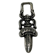 Chrome Hearts Dagger Zipper Pendant - Lightly Used