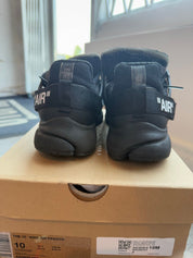 Nike X Off-White Air Presto Black (2018) - Pre-Owned Size 10