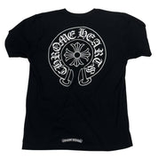 Chrome Hearts Horseshoe Logo T-Shirt Black - Lightly Pre-Owned Size L