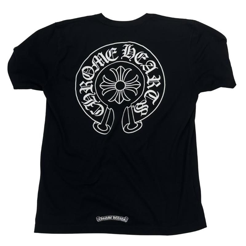 Chrome Hearts Horseshoe Logo T-Shirt Black - Lightly Pre-Owned Size L