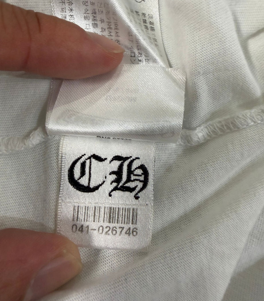 Chrome Hearts Las Vegas Exclusive Horseshoe Logo T-Shirt White - Lightly Used Size M