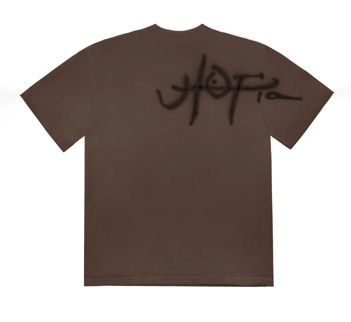 Travis Scott Utopia C2 Tee Brown