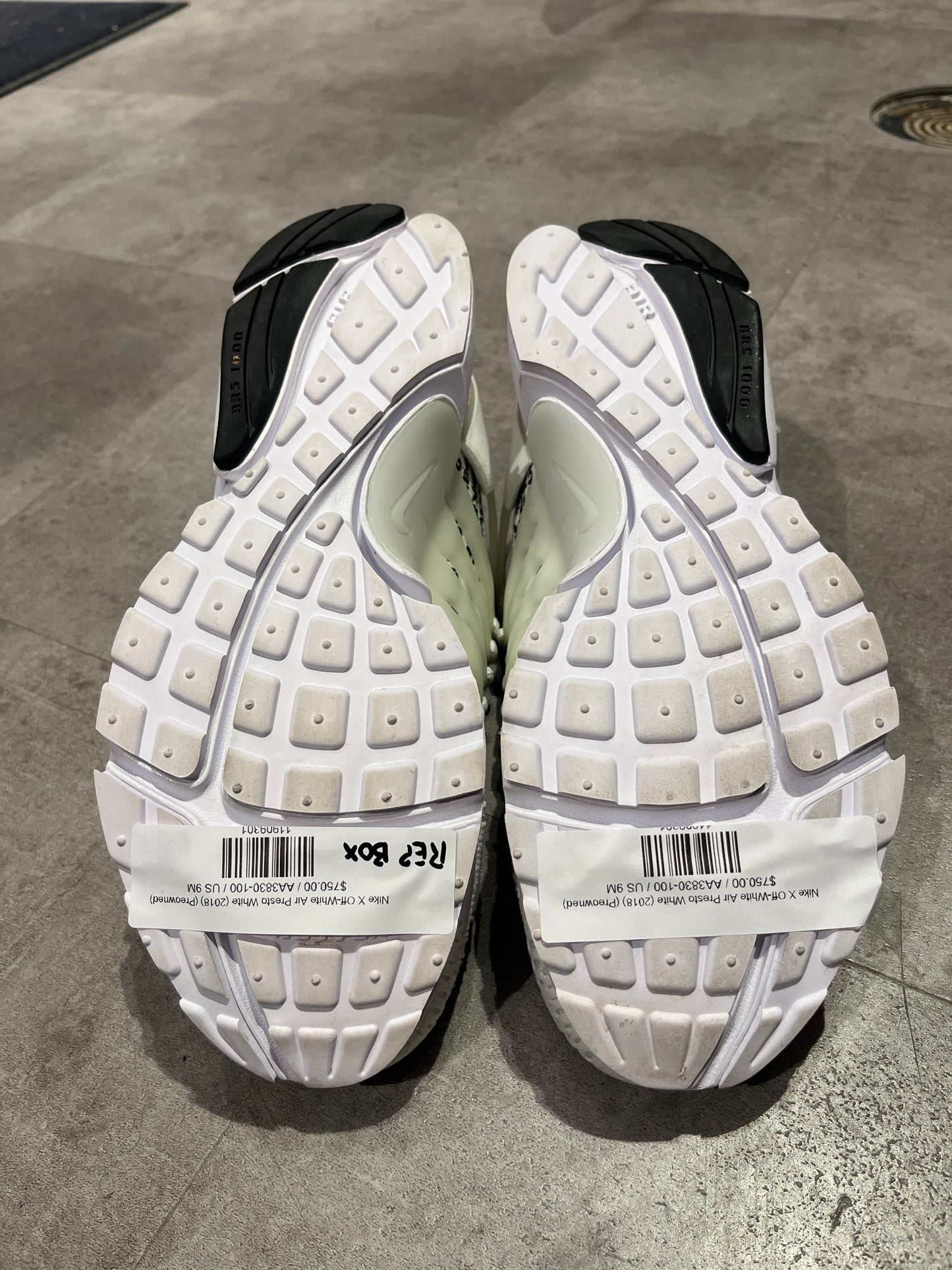 Nike X Off-White Air Presto White (2018) (Preowned Size 9)