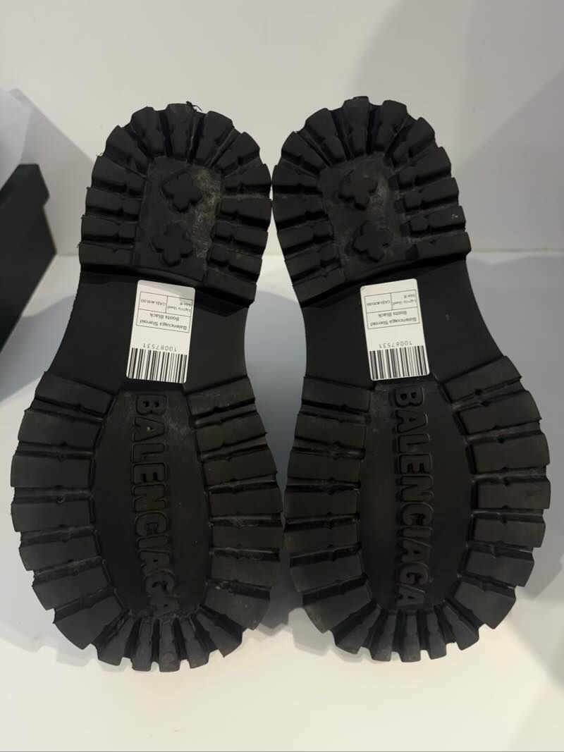 Balenciaga Steroid Boots Black - Lightly Used Size 8