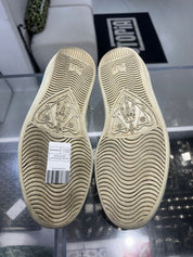 Gucci Ace GG Embossed Cream Sneakers - Lightly Pre-Owned Size 11