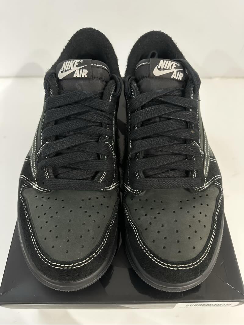 Jordan 1 Retro Low OG SP Travis Scott Black Phantom - Pre-Owned Size 7.5