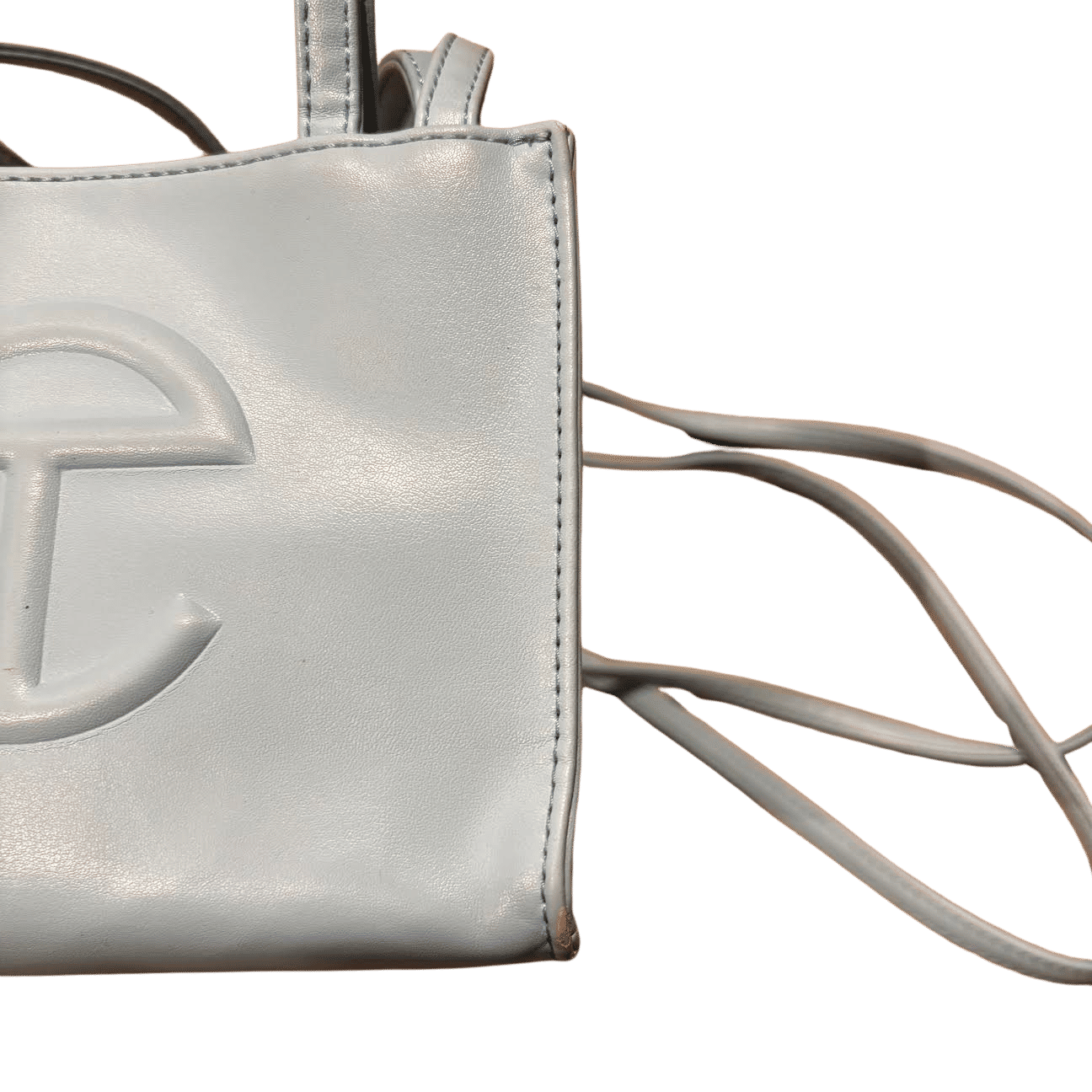 Telfar Shopping Bag Small Pool Blue (Preowned) - Pre-Owned