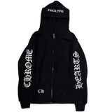 Chrome Hearts Fuck You Horseshoe Thermal Zip-Up Hoodie - Lightly Pre-Owned Size M
