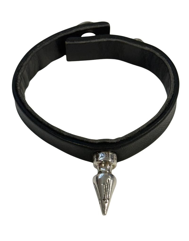 Chrome Hearts Spike Leather Bracelet - Lightly Pre-Owned