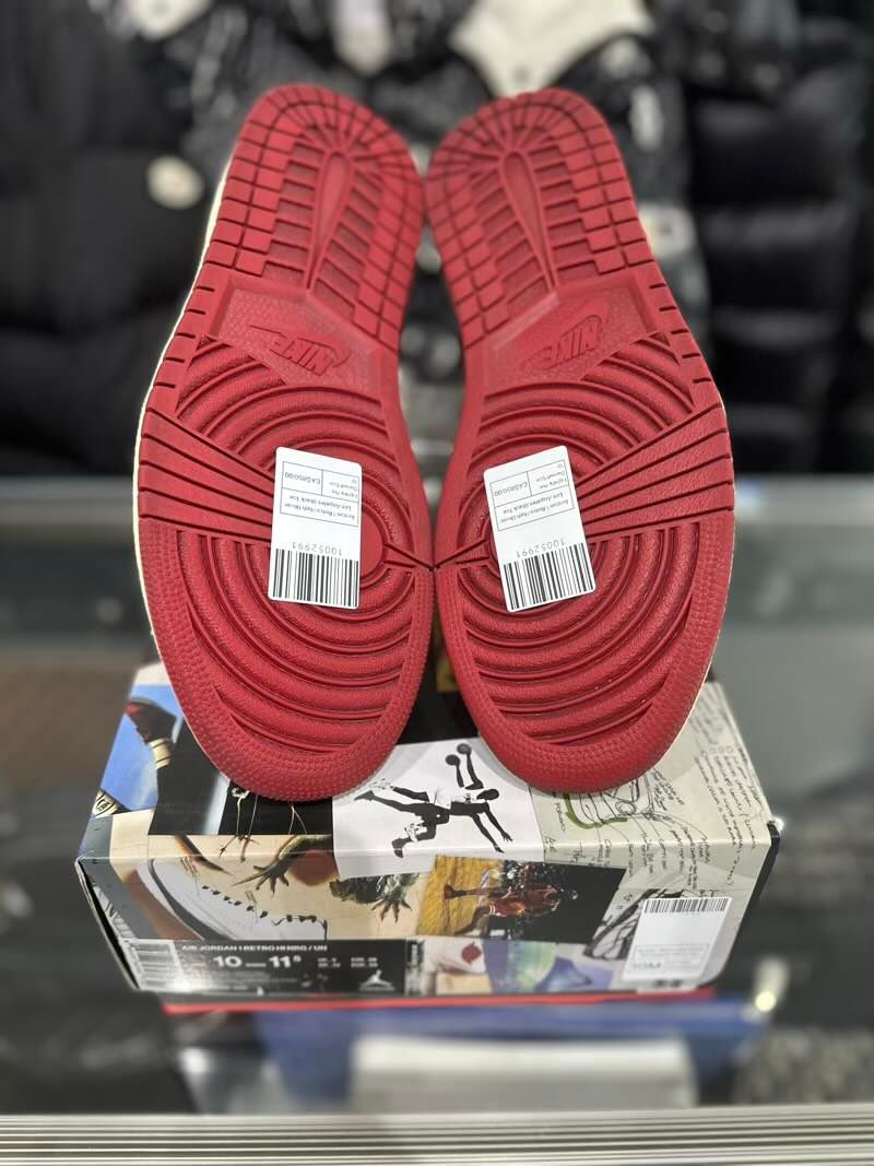 Jordan 1 Retro High Union Los Angeles Black Toe - Lightly Pre-Owned Size 10