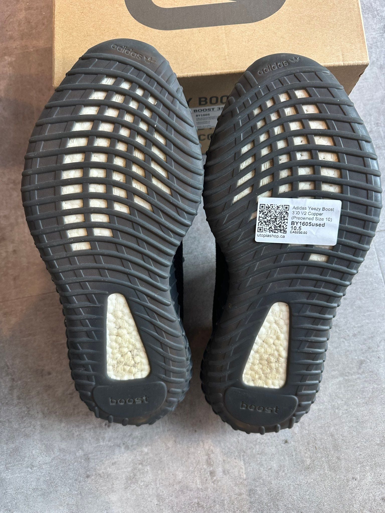 Adidas Yeezy Boost 350 V2 Copper (Preowned Size 10.5) - Pre-Owned