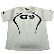 Hellstar Warm Up T-shirt White - Worn Once Size XL