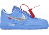 Nike Air Force 1 Low Off-White MCA University Blue - Pre-Owned Size 10 (No original box)