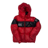 Moncler Gary Giubbotto Down Jacket Red - Pre-Owned Size S