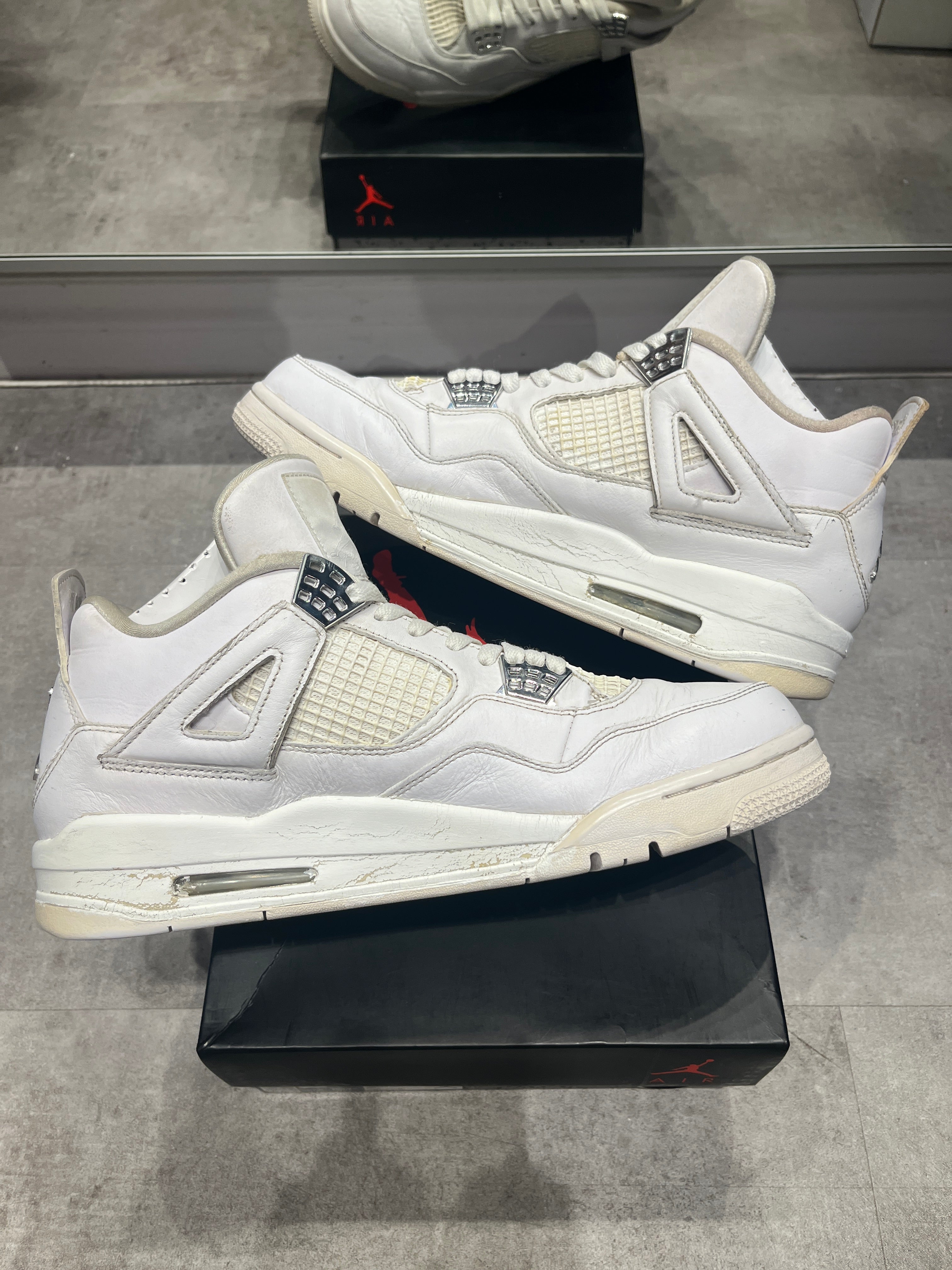 Jordan 4 Retro Pure Money (2017) - Pre-Owned Size 12 (Replacement Box)