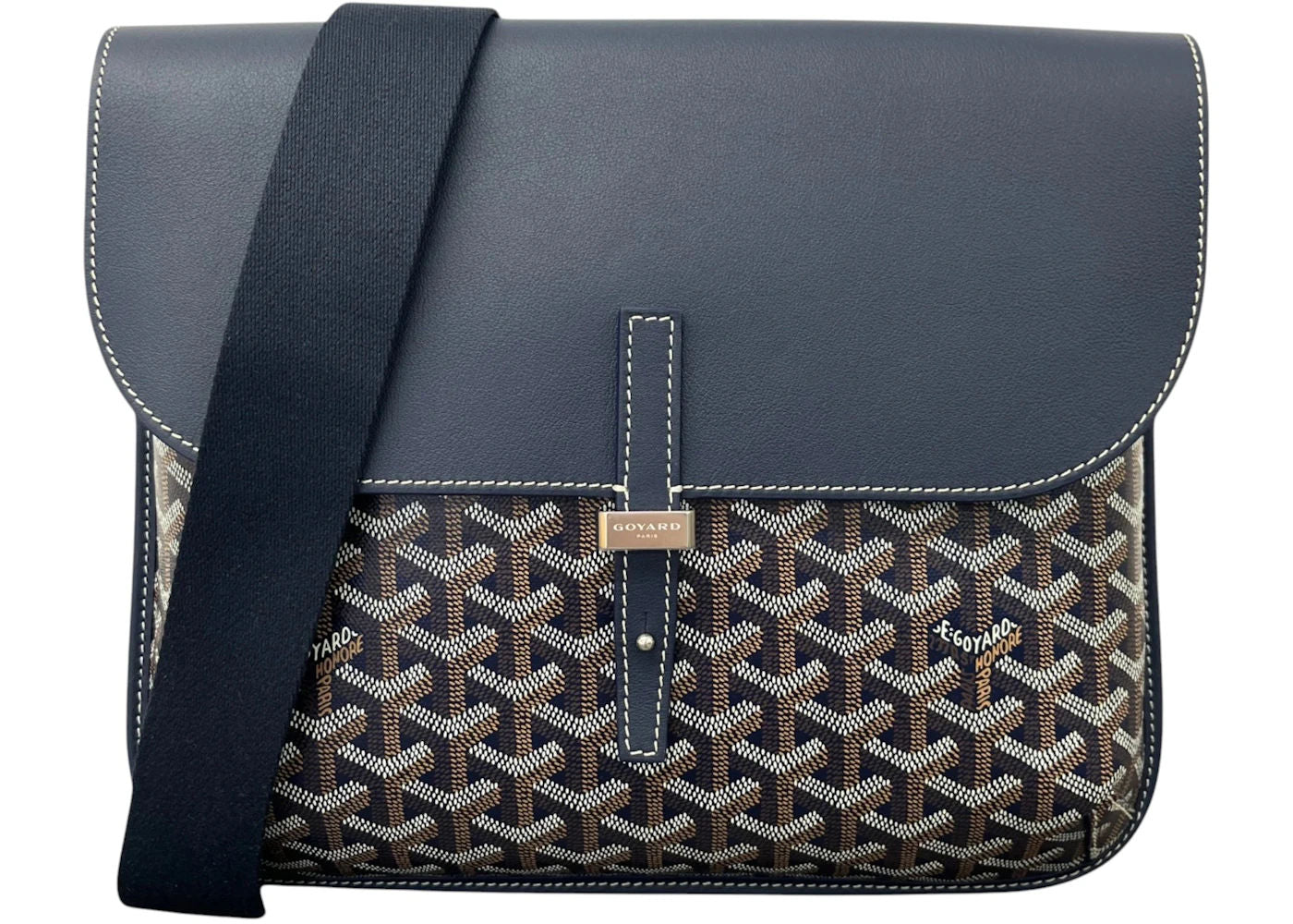 Goyard Coursier Messenger Bag Navy