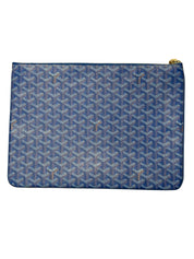 Goyard Senat Pouch GM Sky Blue (Lightly Used) - Pre-Owned