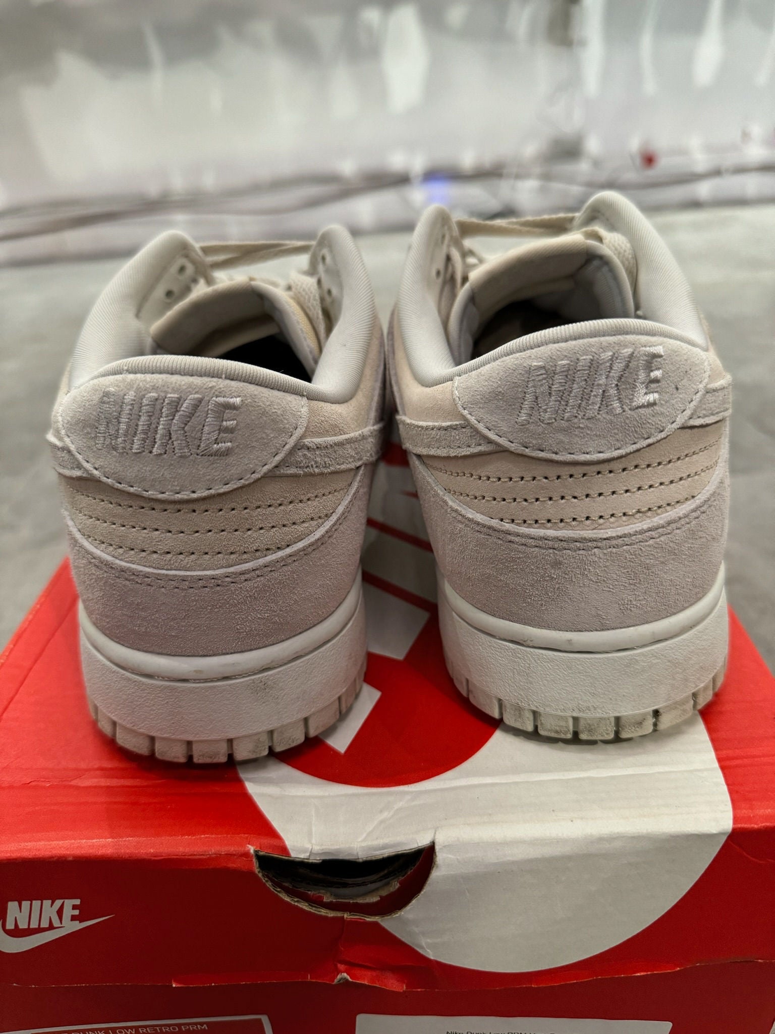 Nike Dunk Low PRM Vast Grey - Pre-Owned Size 12