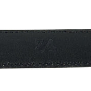 Chrome Hearts Double Fleur Buckle Leather Belt (34) (1 Inch Strap) - Pre Owned