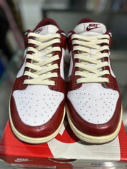 Nike Dunk Low PRM Vintage Red - Pre-Owned Size 8.5
