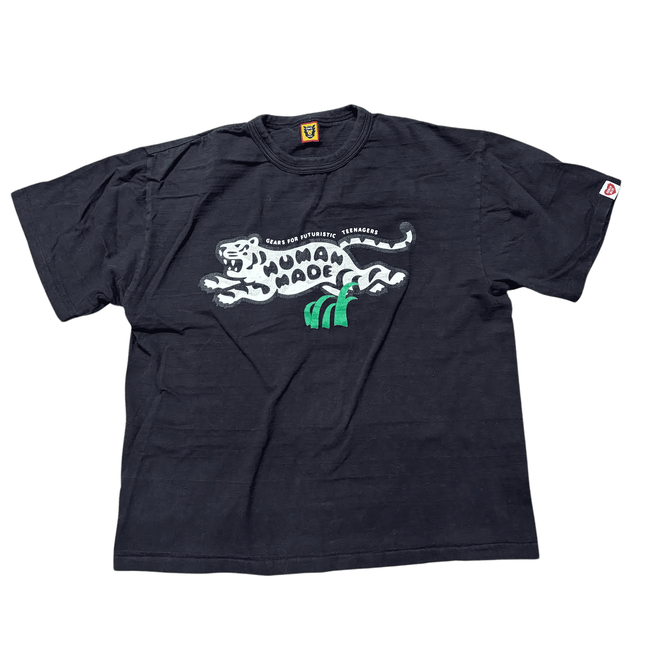 Human Made Tiger T-Shirt #1 Black (Preowned Size M) - Pre-Owned