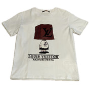 Louis Vuitton Akanori Iwata Graphic T-Shirt White (Preowned size XS) - Pre-Owned