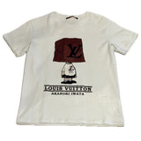 Louis Vuitton Akanori Iwata Graphic T-Shirt White (Preowned size XS) - Pre-Owned