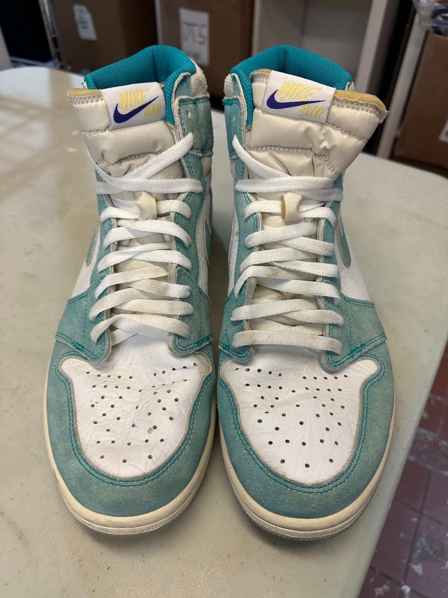 Jordan 1 Retro High Turbo Green - Pre-Owned Size 12 (No original box)