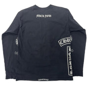 Chrome Hearts Cross Sleeve L/S Pocket T-Shirt Black - Pre-Owned Size L