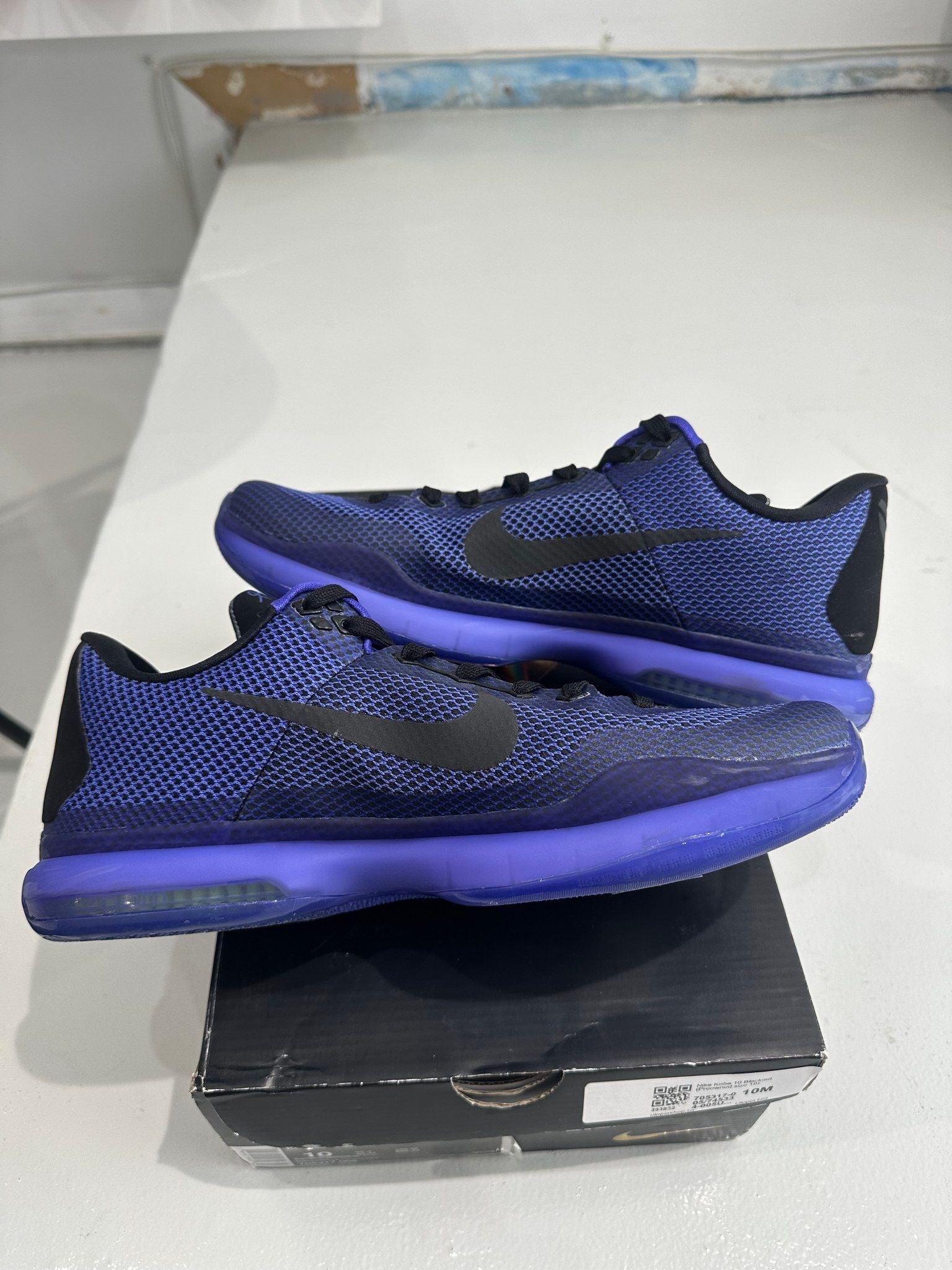 Nike Kobe 10 Blackout - Pre-Owned Size 10