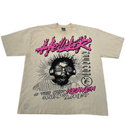 Hellstar Studios Sounds Like Heaven Tee Cream (OVERSEAS EXCLUSIVE) - Worn Once Size XL