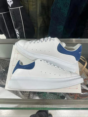 Alexander McQueen Oversized Sneaker White Paris Blue - Gently Pre-Owned Size 10