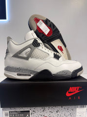 Jordan 4 Retro White Cement (2025) - Lightly Pre-Owned Size 11.5