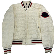 Moncler Deltour Cream Down Jacket - Pre-Owned Size M