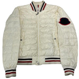Moncler Deltour Cream Down Jacket - Pre-Owned Size M