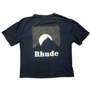 Rhude Vintage Black Moonlight T-Shirt - Pre-Owned Size L