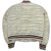 Moncler Deltour Cream Down Jacket - Pre-Owned Size M