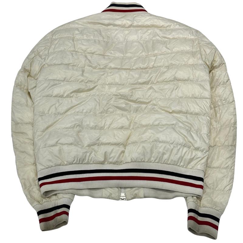 Moncler Deltour Cream Down Jacket - Pre-Owned Size M